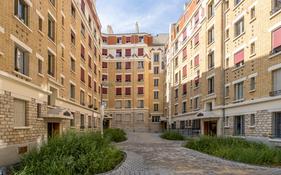 Rénovation logements sociaux 159 rue du Château des rentiers