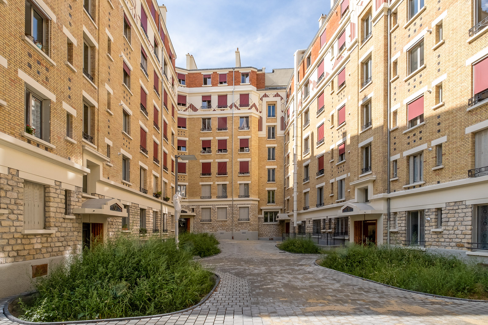 Rénovation logements sociaux 159 rue du Château des rentiers