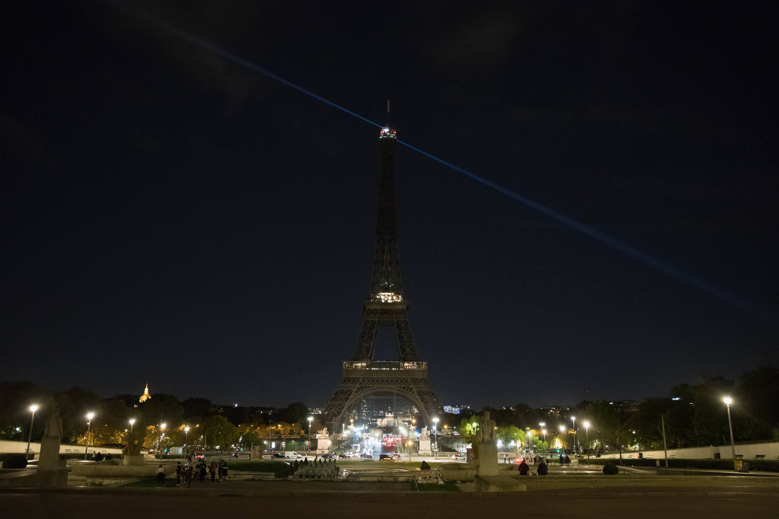 Tour Eiffel éteinte sobriété énergétique