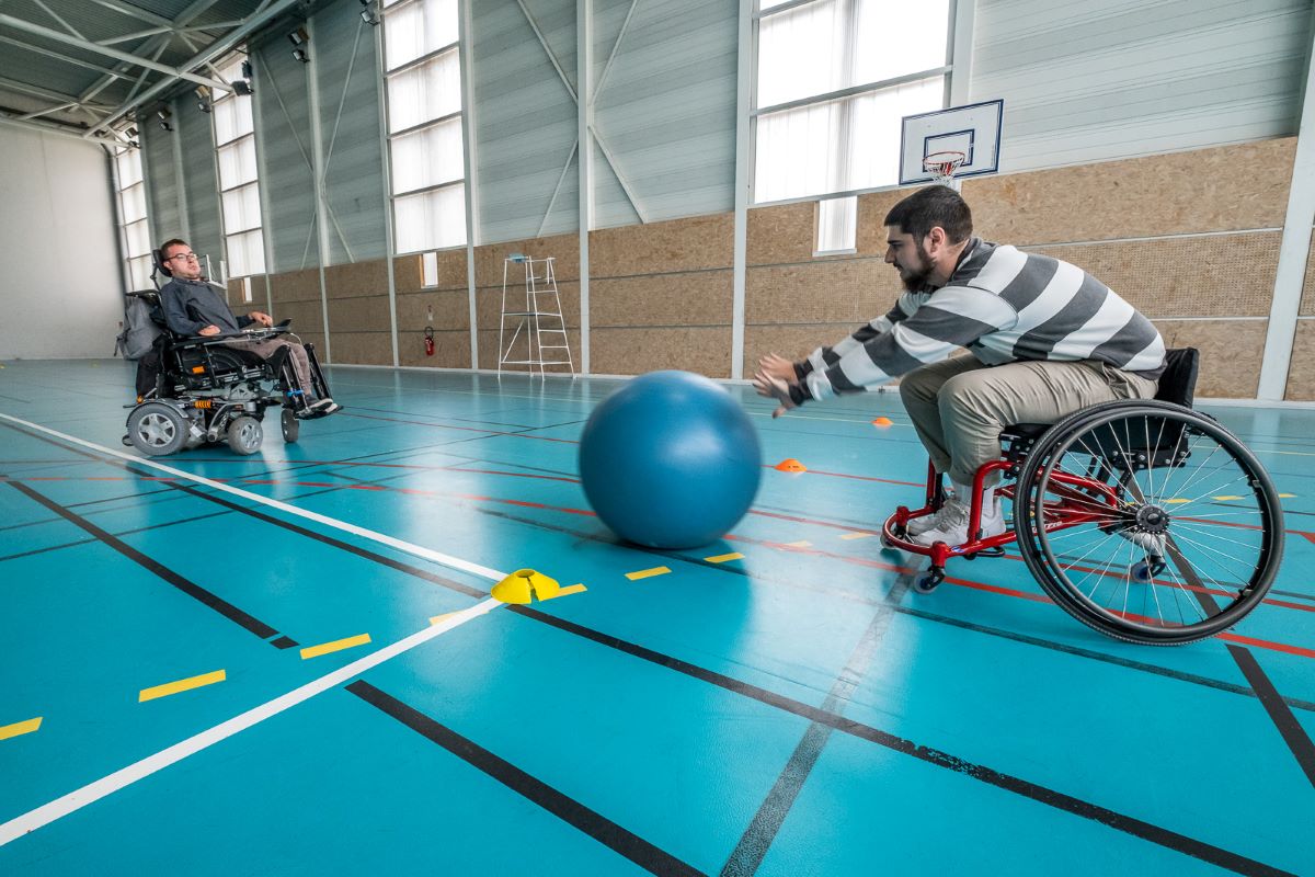 Jérôme Rousseau Sport handicap à Nanterre Université
