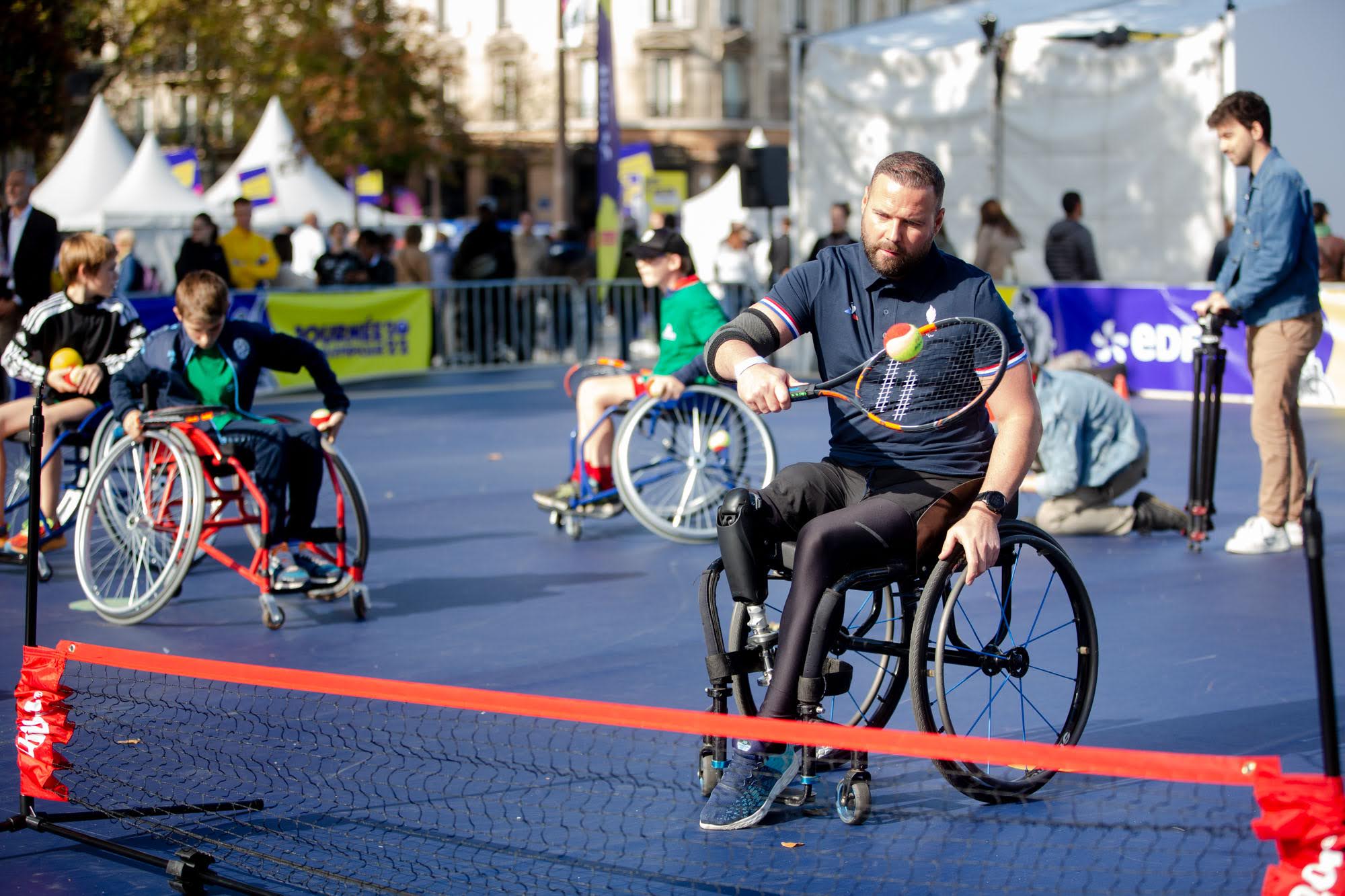 Journée paralympique le 8 octobre place de la Bastille