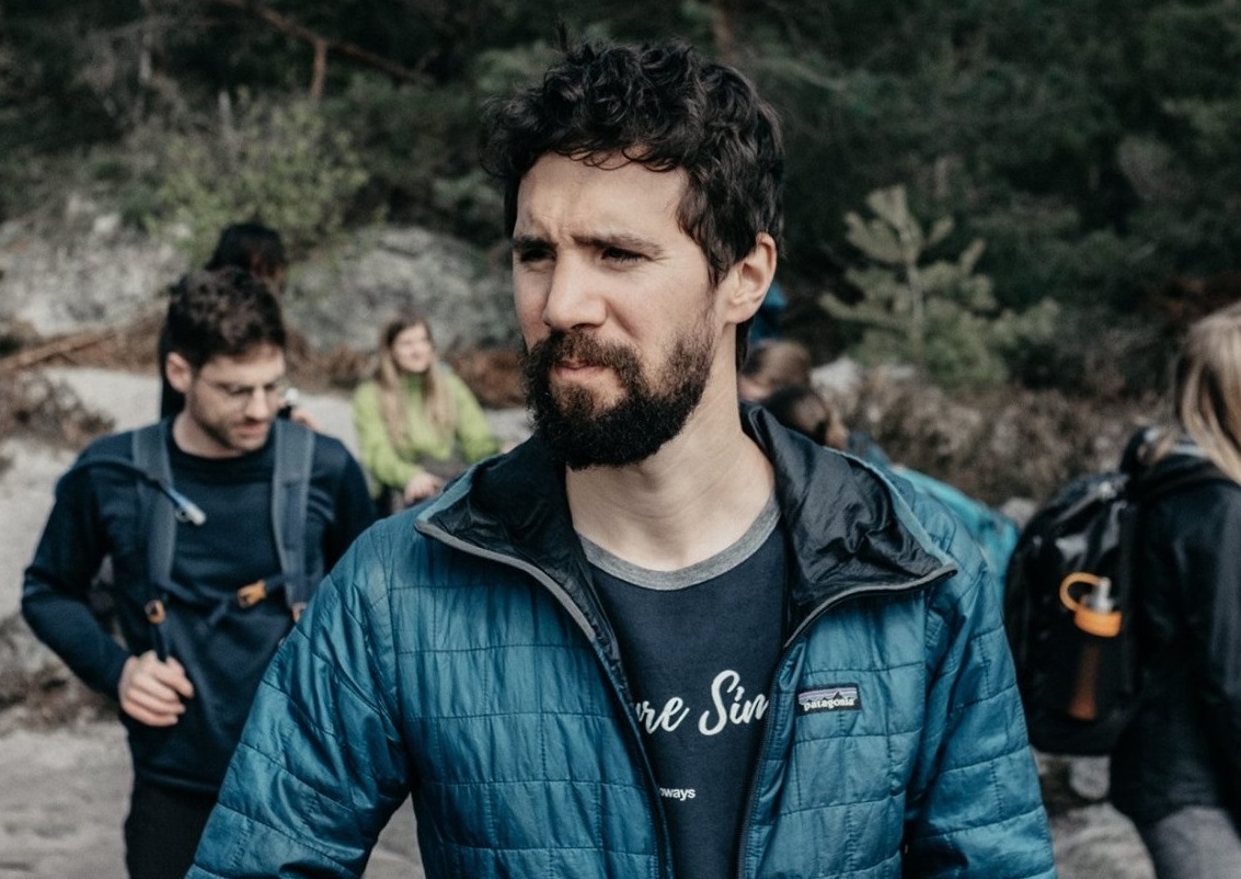 Clément Lhommeau, coauteur avec Marine Loisy de Randonnées autour de Paris, 40 balades pour prendre l'air avec son pass navigo