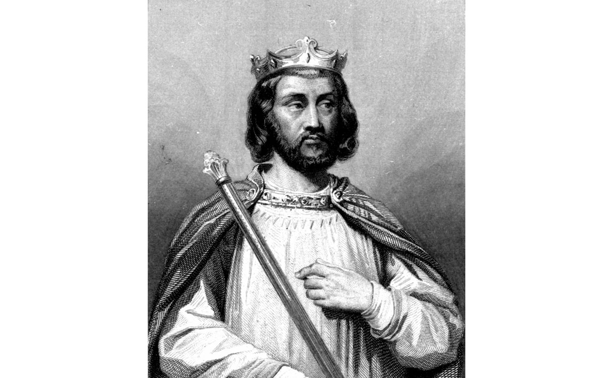 02 Clotaire III (mort en 673), roi de Neustrie. Gravure de Blanchard d'après Signol 