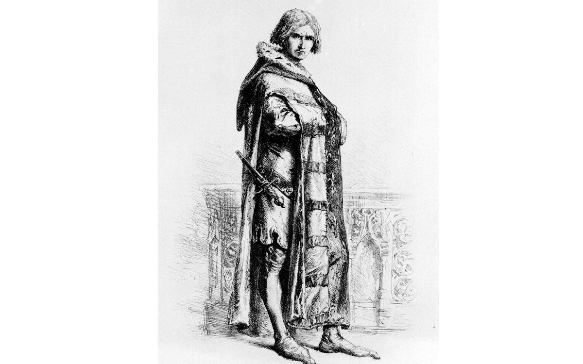 05 Etienne Marcel (1316-1358), marchand drapier et prévôt des Marchands. Gravure