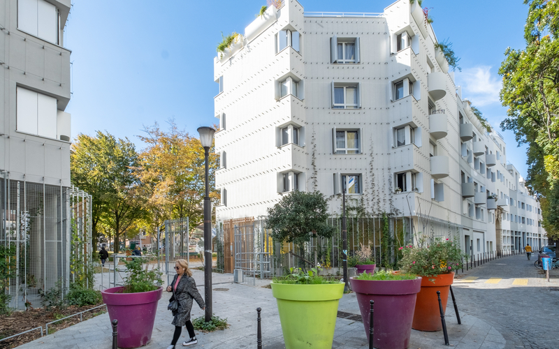 Réhabilitation de 208 logements square Salamandre