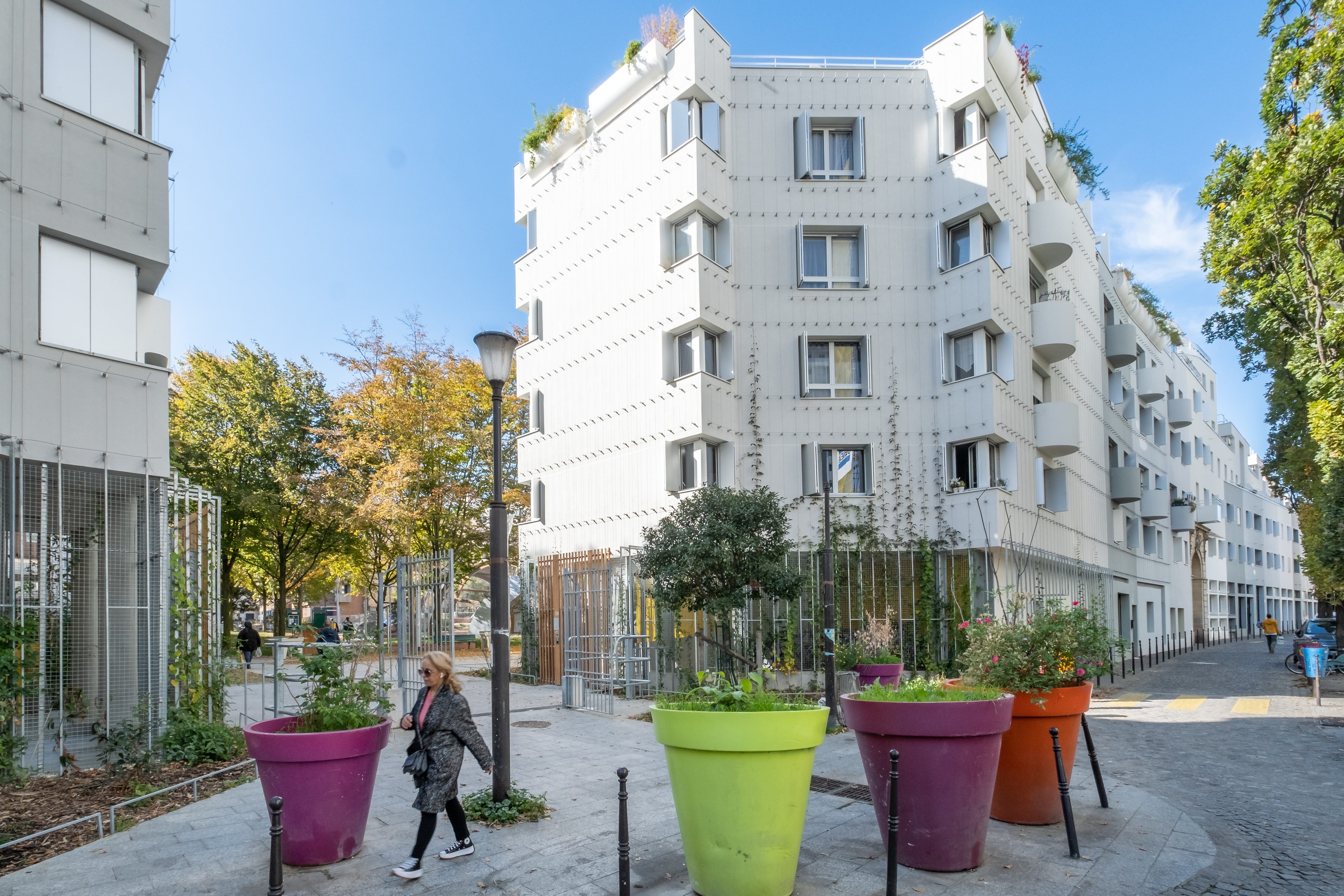 Réhabilitation de 208 logements square Salamandre