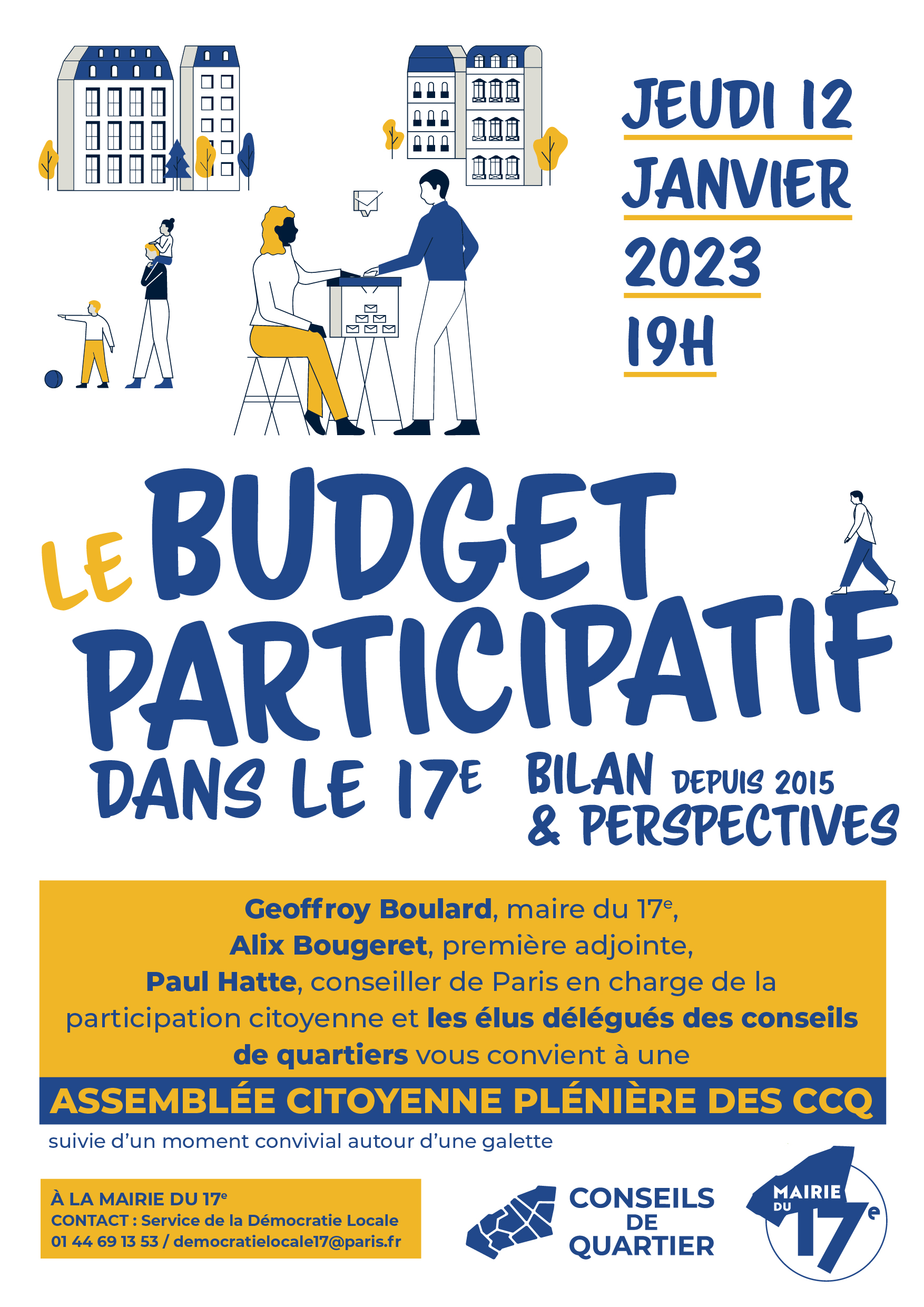 [Budget Participatif] : Bilan Et Perspectives ! - Mairie Du 17ᵉ