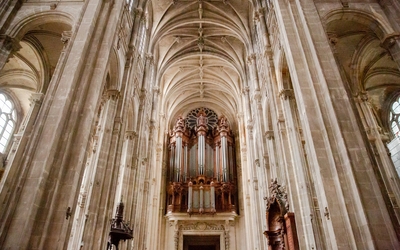 Les grandes orgues ont été restaurées en 1989 par le facteur Van Den Heuvel, à l'exception du buffet qui est d'origine.