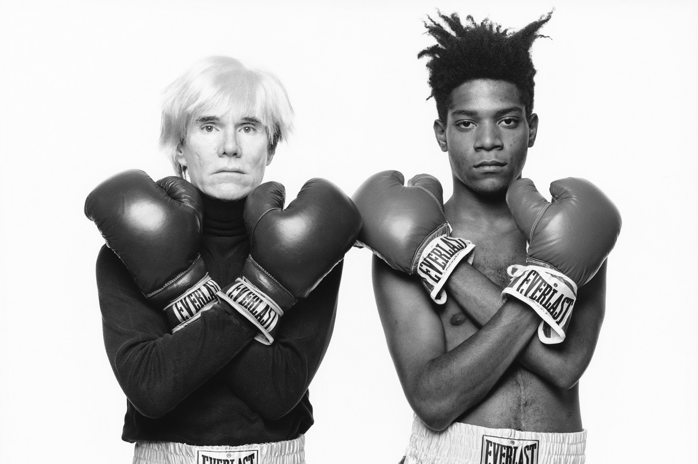 Andy Warhol and Jean-Michel Basquiat #143 New York City, July 10, 1985