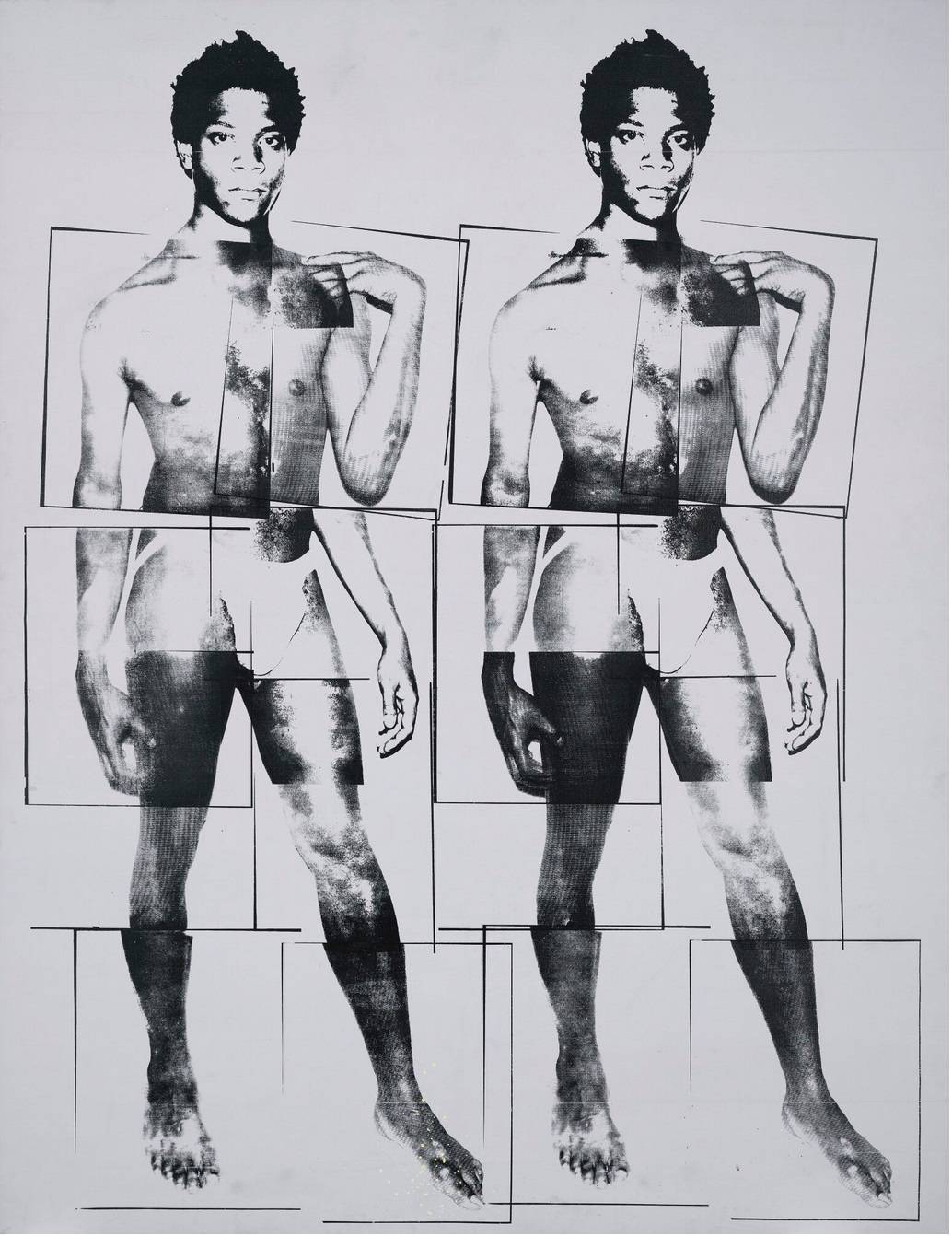 Andy Warhol, Portrait of Jean-Michel Basquiat as David, 1984