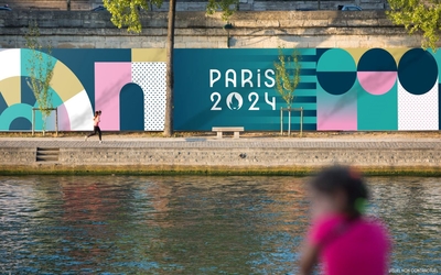 Les berges de Seine aux couleurs des Jeux olympiques
