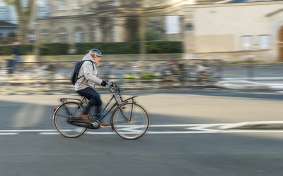 Piste cyclable rue du Faubourg Saint-Antoine