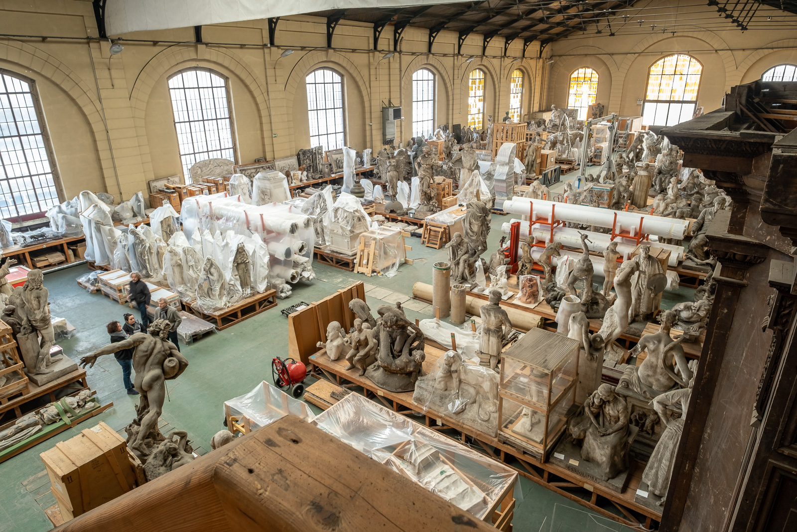 Atelier de restauration des oeuvres d'art de la Ville de Paris