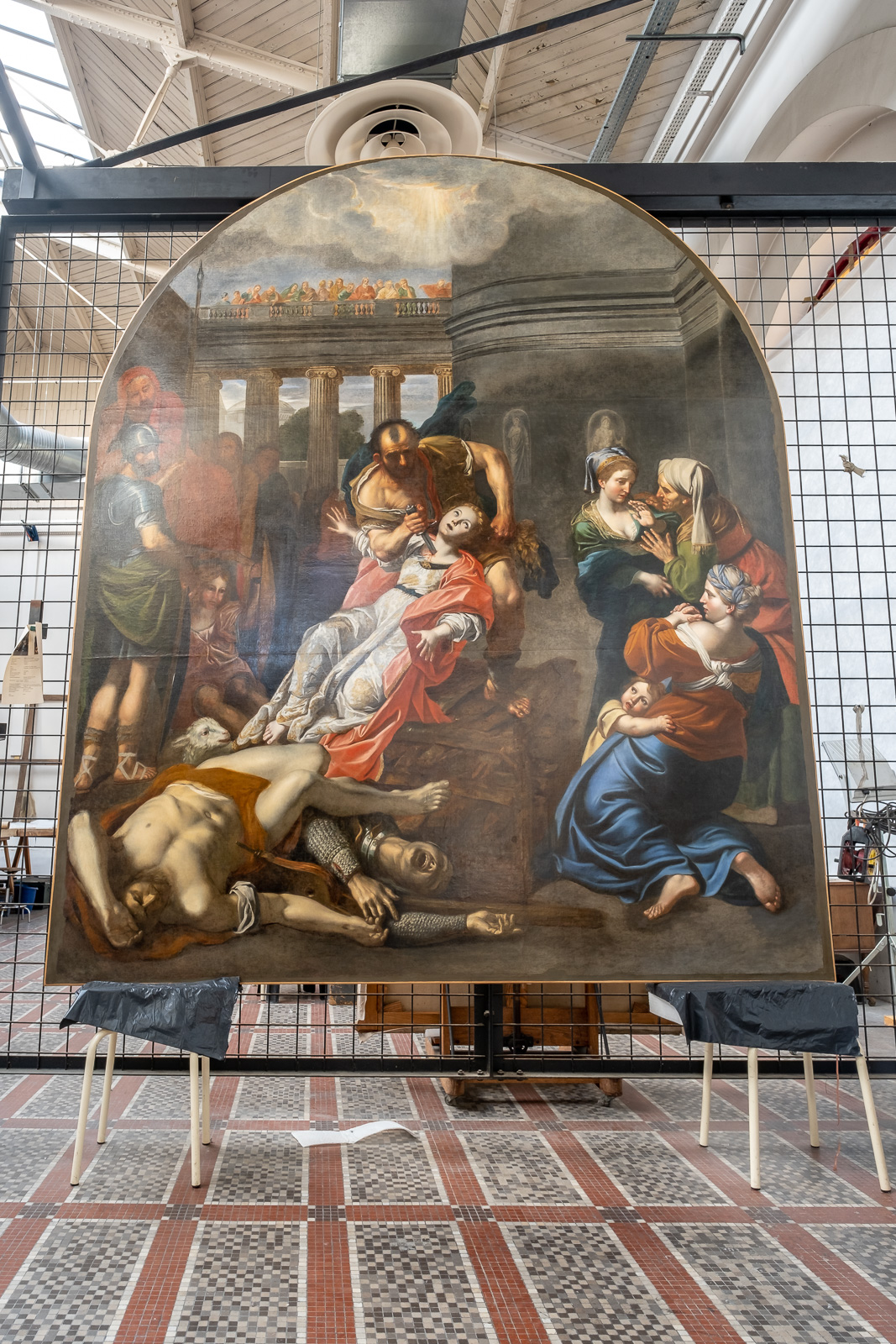 Atelier de restauration des oeuvres d'art de la Ville de Paris