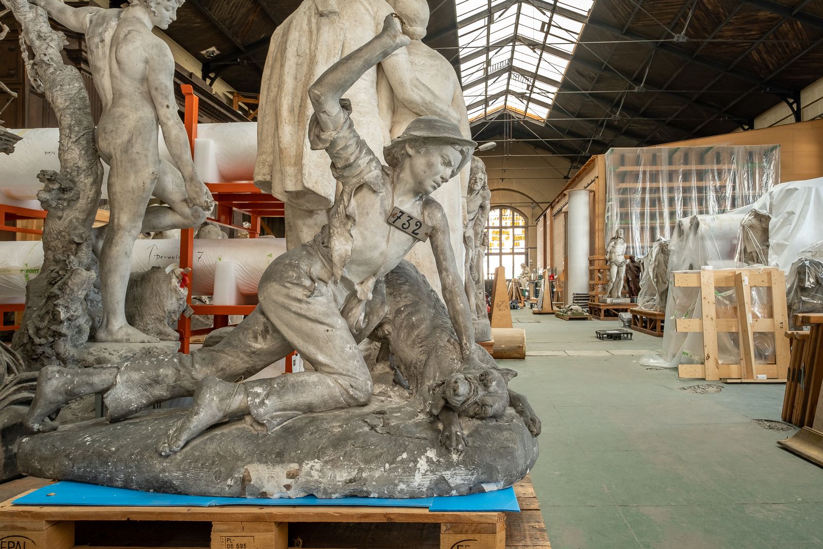 Atelier de restauration des oeuvres d'art de la Ville de Paris