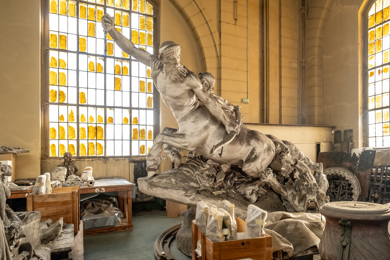 Atelier de restauration des oeuvres d'art de la Ville de Paris