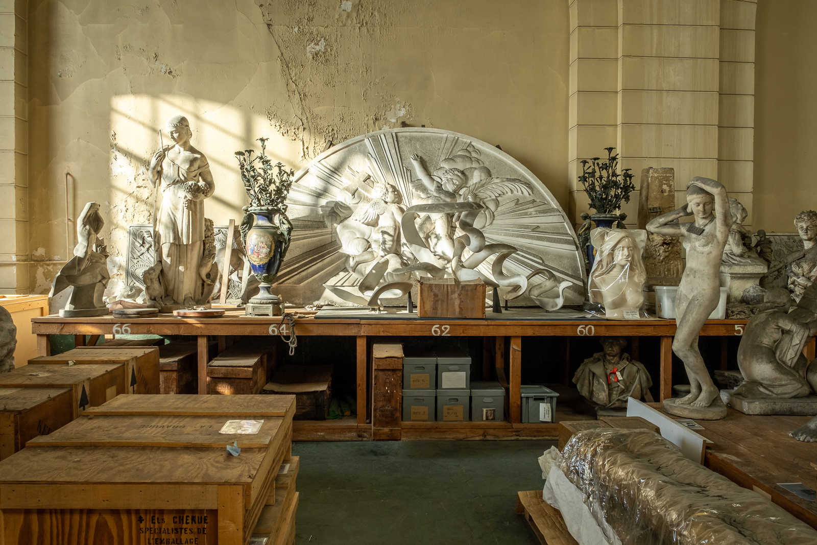 Atelier de restauration des oeuvres d'art de la Ville de Paris