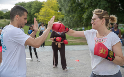 Paris Sport Dimanche Fit Boxing Martin Luther King