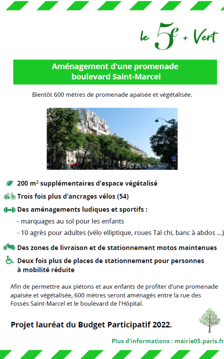 “New Sport Health Course and Green Space Project Adopted through Participatory Budget in Paris”