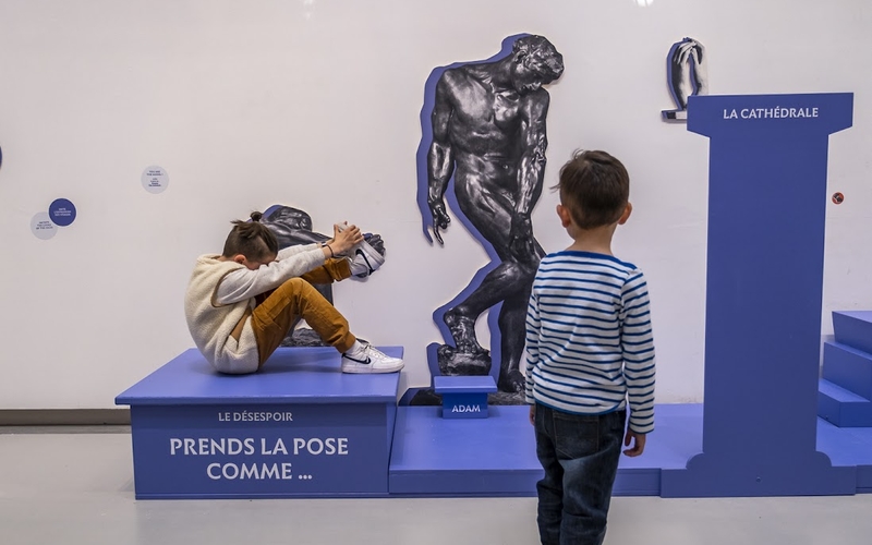 Visuel de l'inauguration de l'atelier Rodin 