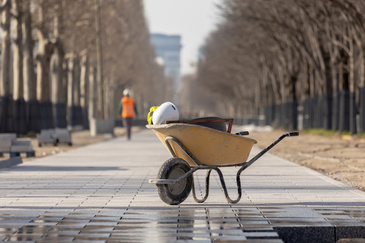 Avenue des Champs-Elysées (travaux)