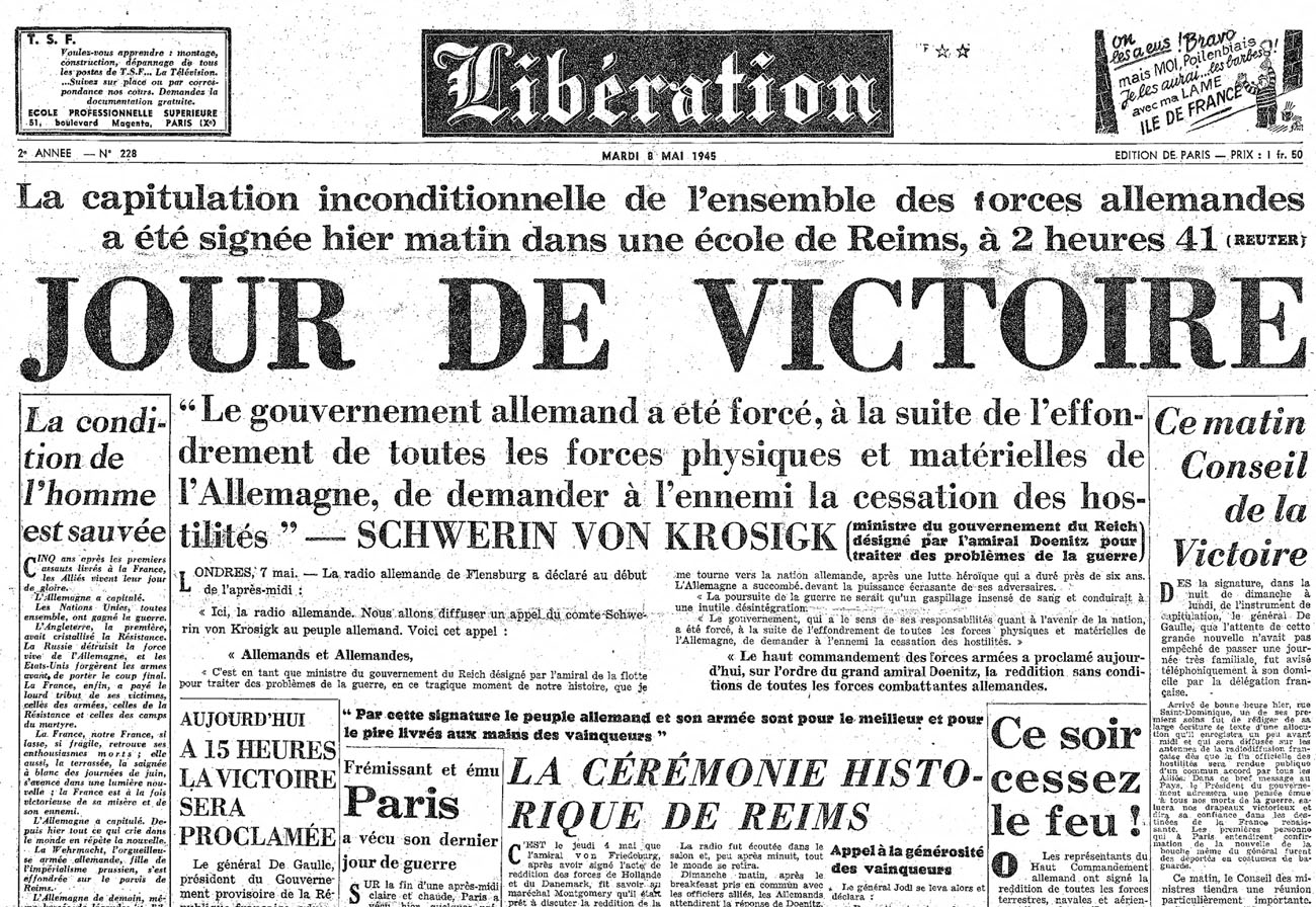 Comment Paris Commémore Le 8 Mai 1945 - Ville De Paris