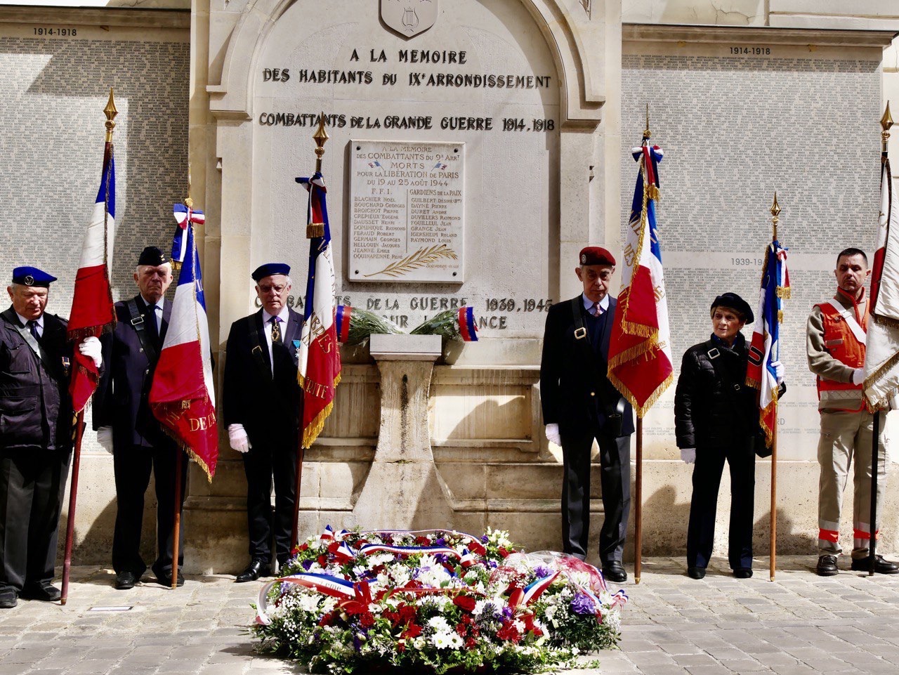 Commémoration de la Victoire du 8 mai 1945 - Allocution - Mairie du 9ᵉ