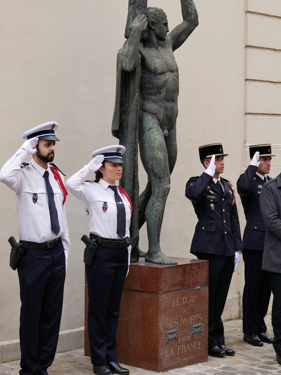 Commémoration de la Victoire du 8 mai 1945 - Allocution - Mairie du 9ᵉ