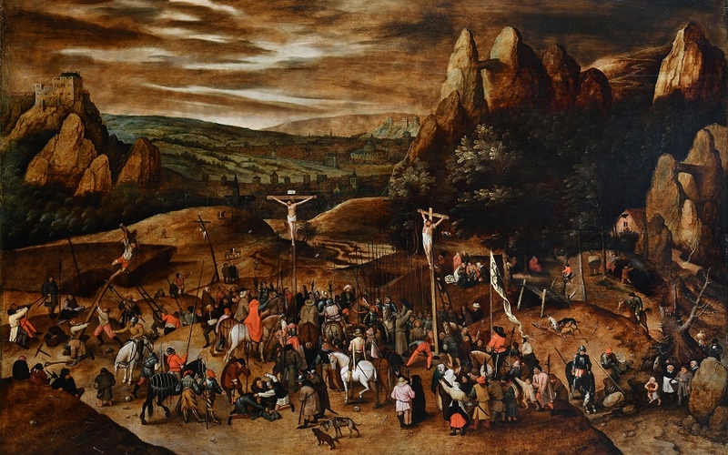 La Crucifixion de Brueghel le Jeune à l'église Saint-Séverin