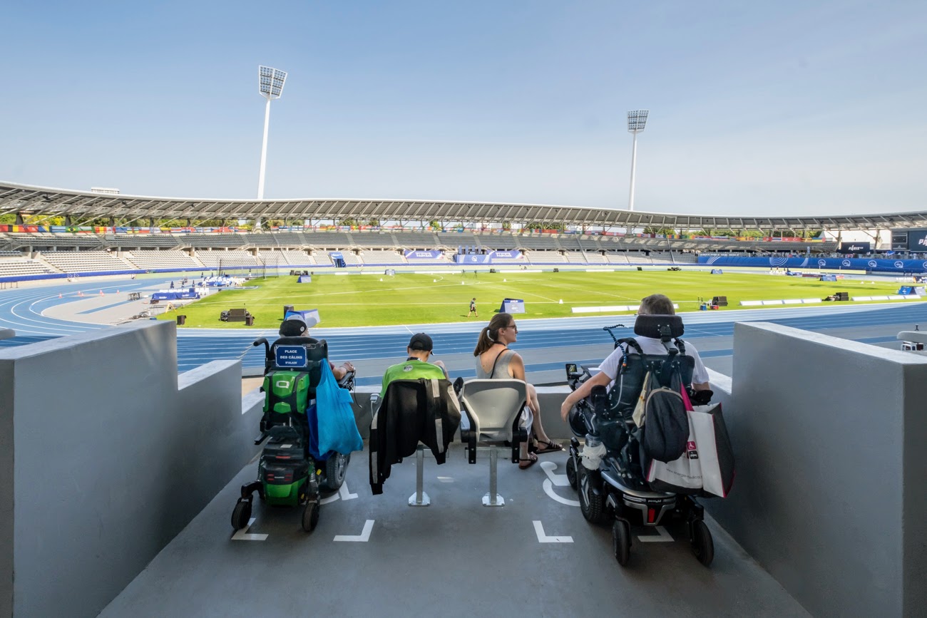 Accessibilité - Stade Charlety 