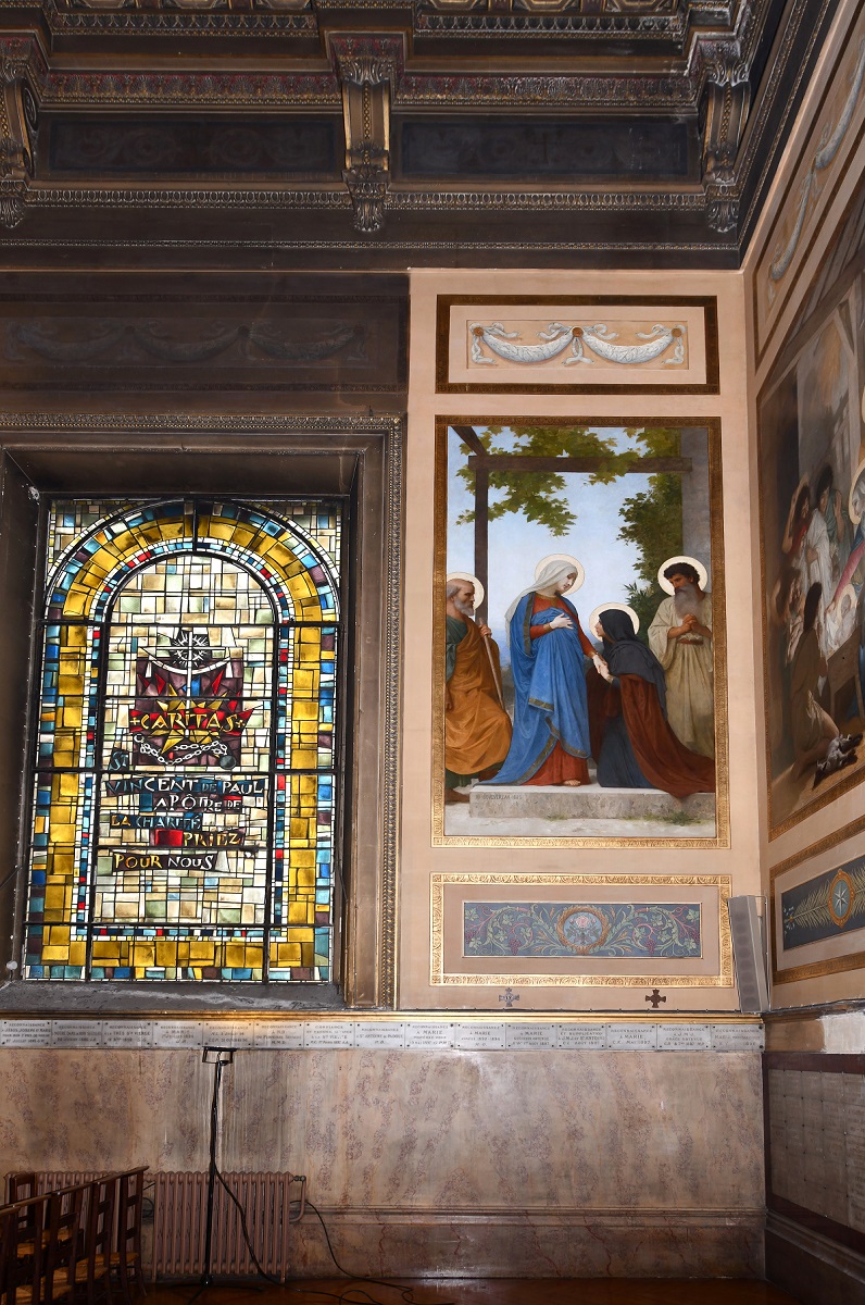 La visitation à l'église Saint Vincent de Paul (10e)