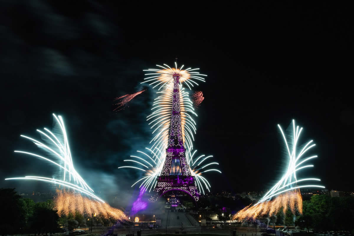 Revivez En Images Le Feu D Artifice Du Juillet Ville De Paris