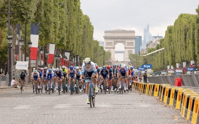 Arrivée de la 110e édition du Tour de France