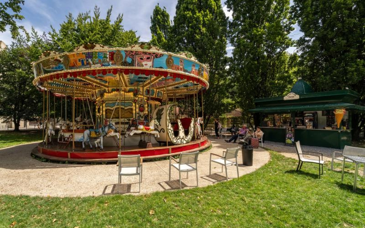 Le manège du Parc de Bercy