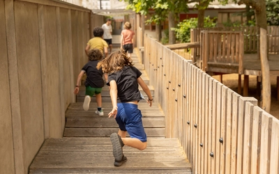 Cour Oasis de l'Ecole Keller, 11e 
