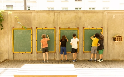 Cour Oasis de l'Ecole Keller, 11e 