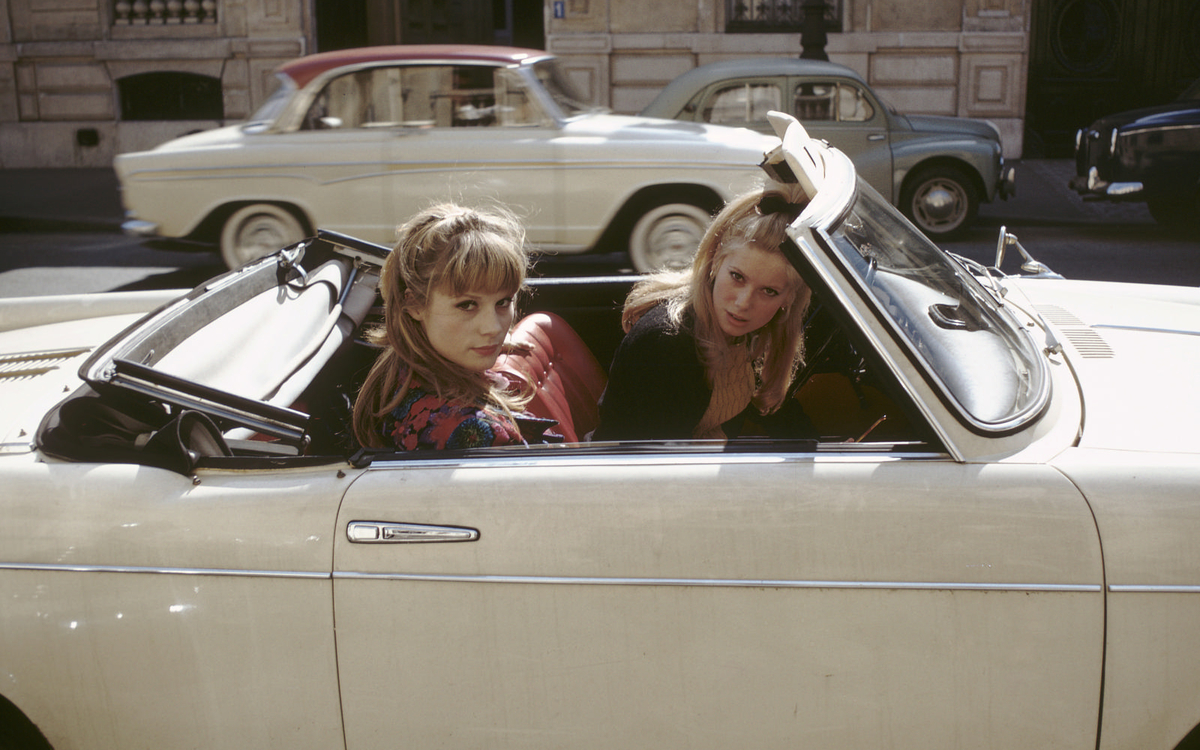 Catherine Deneuve et Françoise Dorléac