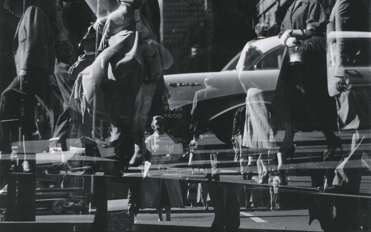 Ray K. Metzker Chicago - Loop 12 , 1958