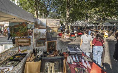 Brocante, vide-grenier dans le 18e arrondissement