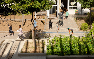 Cour Oasis Ecole maternelle Jean Dolent