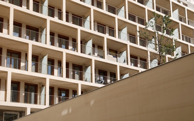 Ilot Saint germain, logement social rue Saint Dominique dans le 7e (ancien ministère des armées) 