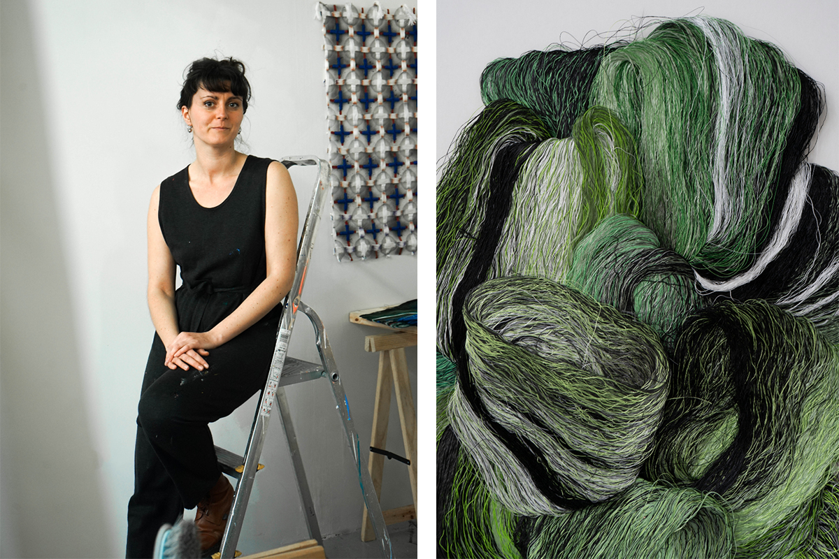 METIERS D'ART - Solenne Jolivet, artiste textile et brodeuse - Talent émergent des Grands Prix de la Création 2023