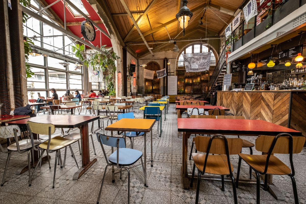 La Recyclerie, dans le 18e, Porte de Clignancourt.