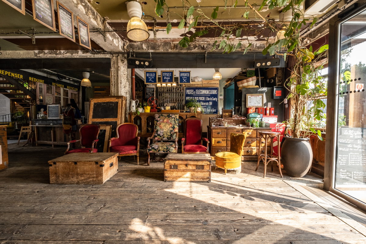 La Recyclerie, dans le 18e, Porte de Clignancourt.