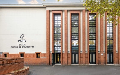 Stade Pierre de Coubertin (16e) après rénovation accès PMR.