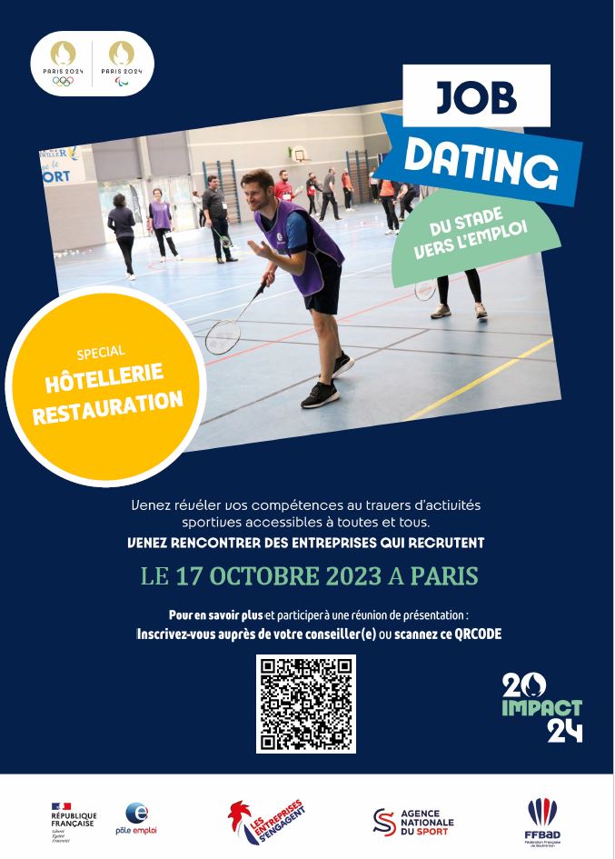 Job Dating - Du Stade Vers L'emploi - Mairie Du 17ᵉ