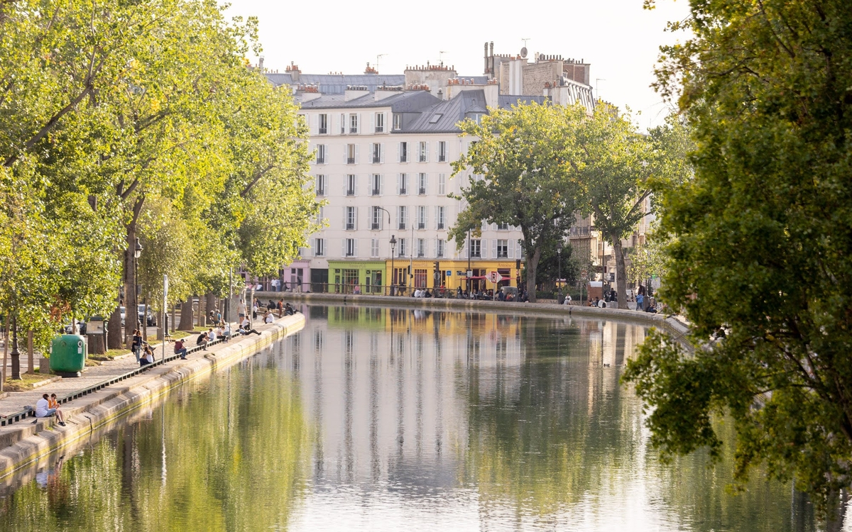 La canal Saint-Martin.
