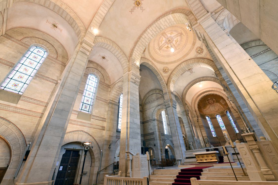 Décor restauré Notre-Dame d'Auteuil