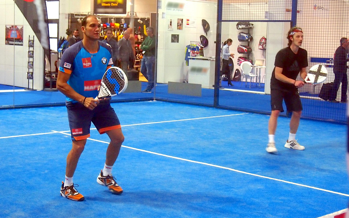 Photo de joueurs de padel