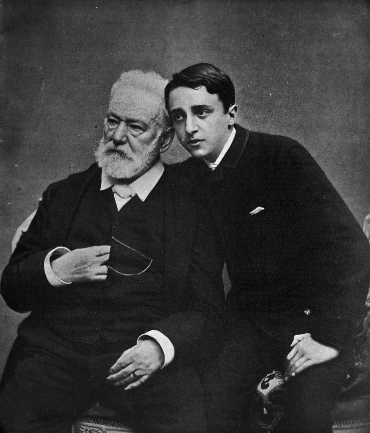 Victor Hugo avec son petits-fils Georges, hiver 1885  